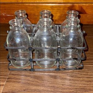 Farmhouse Bottle Display